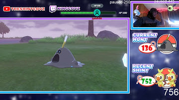 FIRST SHINY IN THE ISLE OF ARMOR!!!! Under odds!
