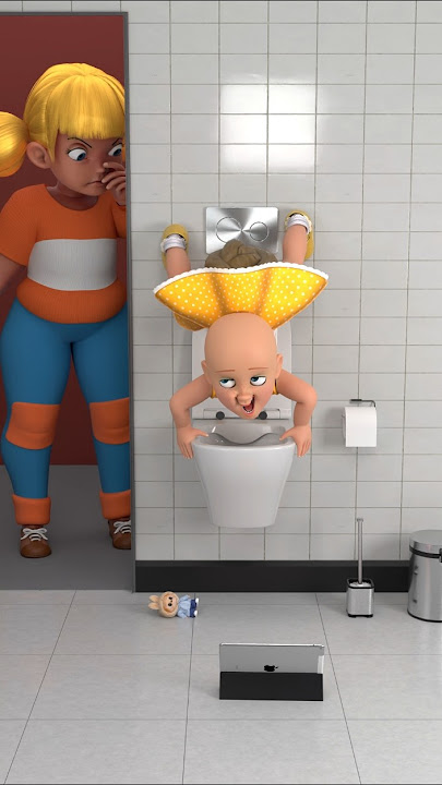 What made the toilet go wrong with Gabby?!😲