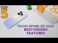 Tecno Spark Go 2024 Top 5 Best/Hidden Features | Top 5 Hidden Tips Tricks