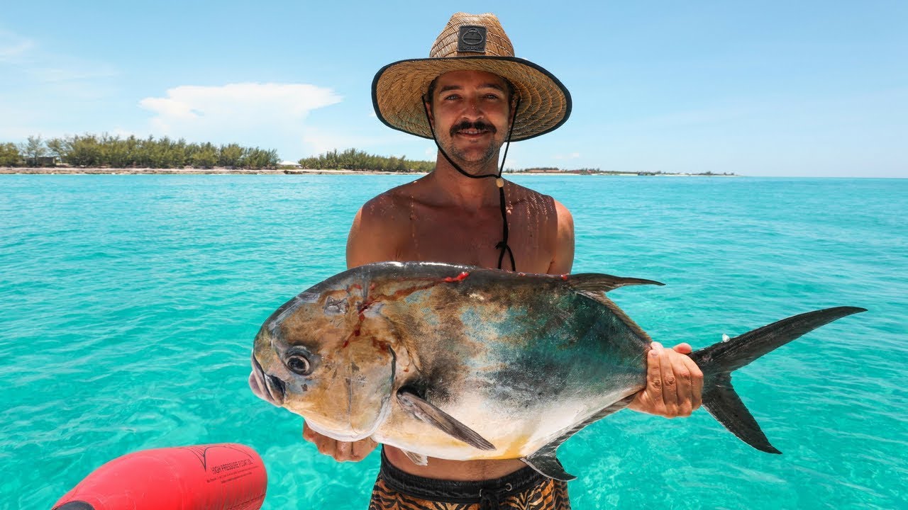 Catch and Cook: Spearfishing CARIBBEAN FISH, 🔥 on the Beach!