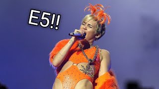Miley Cyrus - Best BIGLY E5 Belts!
