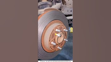 Front Wheel Brake Pads Sound Fix 🔧 | Brake Noise Solution #auto #mechanic #carrepair