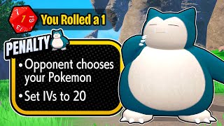 Choose Your Starter but you Roll For Advantage
