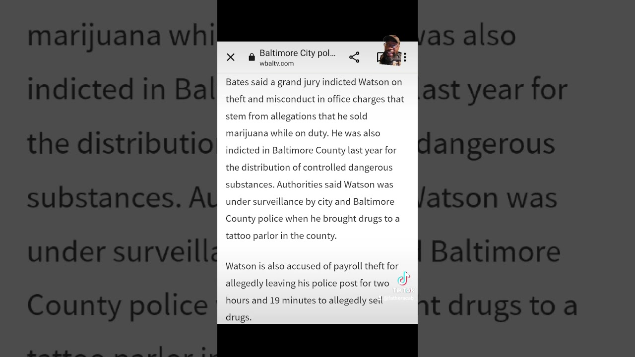 ⁣2 Baltimore Cops indicted in separate criminal cases. #baltimore #maryland