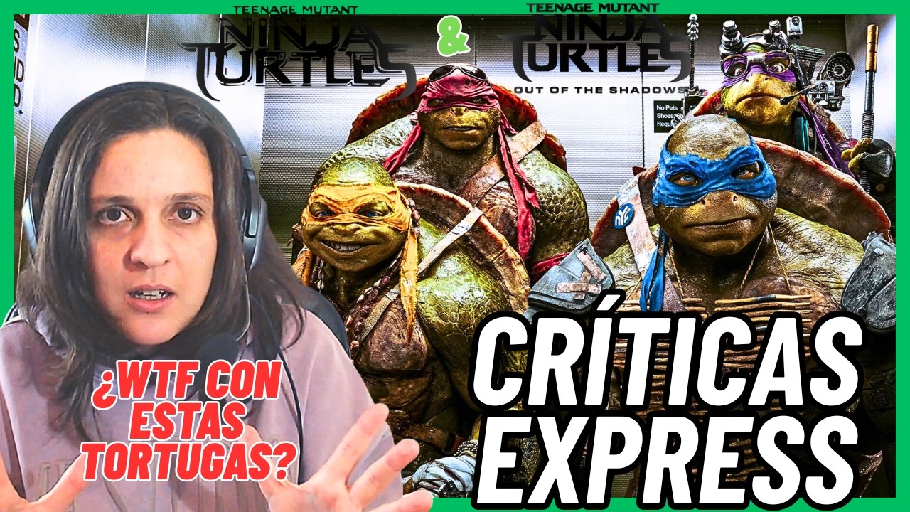 ¿UN COMPLETO DESASTRE? 😱 ¿WTF CON ESTAS TORTUGAS? 🤬🤬🤬 LAS TORTUGAS NINJA (2014 y 2016)  🎬🎬🎬