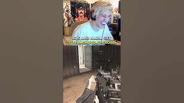 xQc And Nadia Get Stream Sniped By Erobb #shorts