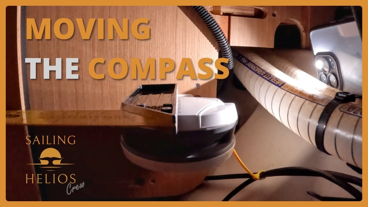 ⁣Moving Our Digital Compass – Finding a Better Spot Away from Metal Interference! 🧭
