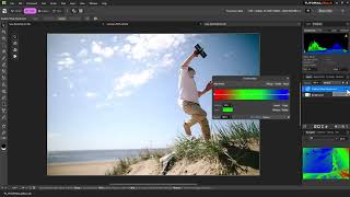 0100. Gradient Map  Adjustments Layers in affinity studio