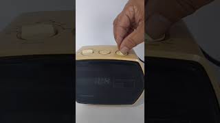 Antigo e Lindo Rádio e Relógio digital - Panasonic - Modelo RC 55 - Made in Japan