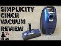 Simplicity Cinch Riccar Charisma Vacuum Review