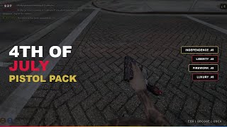 927 4th of July Pistol Pack | FiveM Custom Guns Promo | ESX QBCore QBox