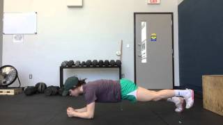 Front Plank Marches