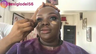 LIVING IN AWKA: SEE WHAT THIS MAKEUP ARTIST DID TO MY FACE