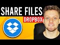 How To Share Files and Folders With Dropbox