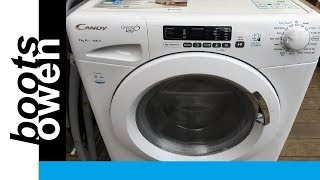 Candy Grand O washing machine fault and how to check filter