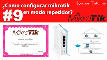 Mikrotik en modo repetidor (Explicado)