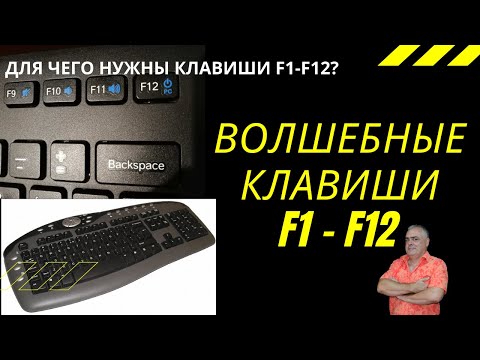 Для чего предназначены функциональные клавиши F1-F12? Как быстро работать за компьютером?