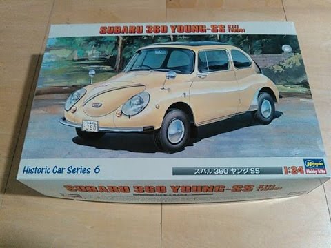 プラモ屋店長がお送りするキットレビュー ハセガワ 1/24 スバル