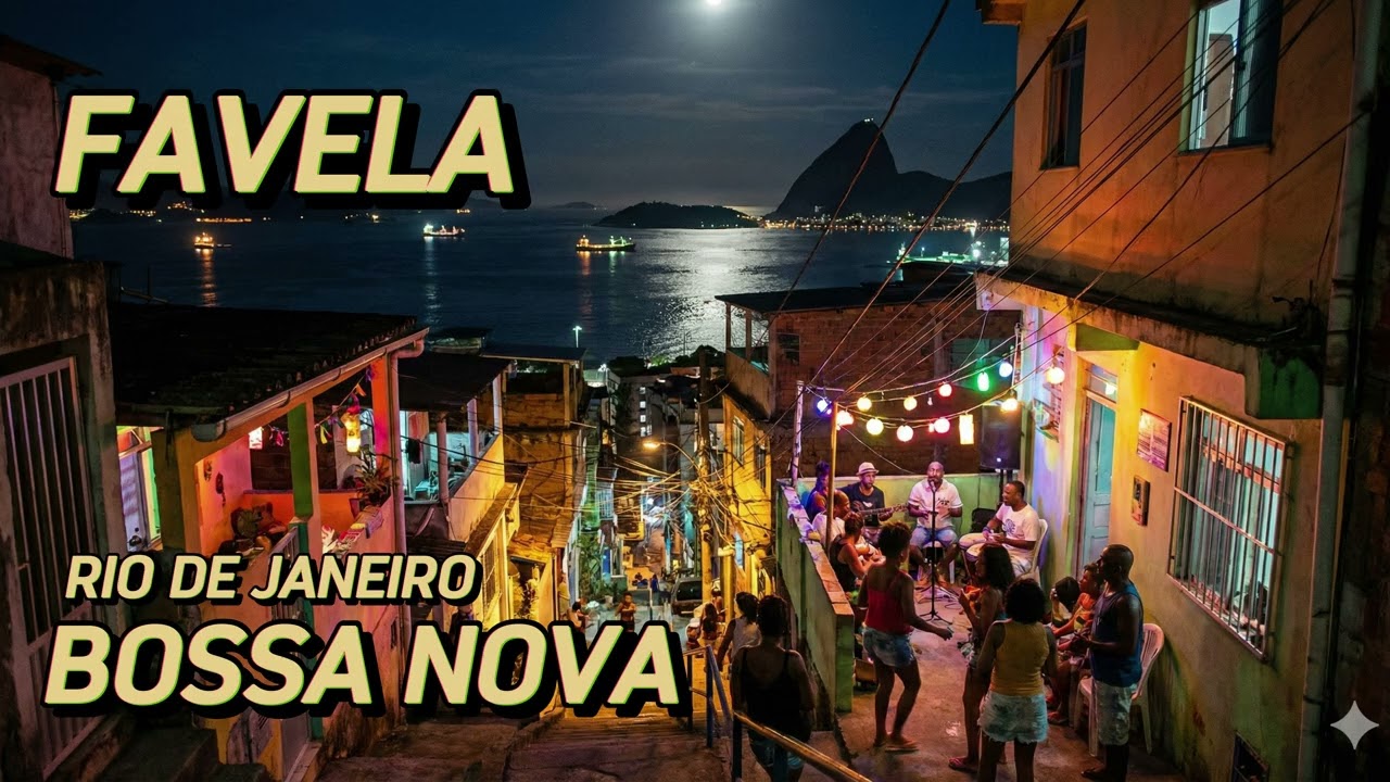 Música Bossa Nova - Favela Brasil Rio de Janeiro - Tom Jobim Chico Buarque João Gilberto Vinicius 2