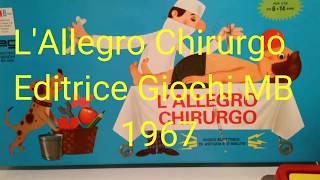 Lallegro Chirurgo Editrice Giochi Mb 1967
