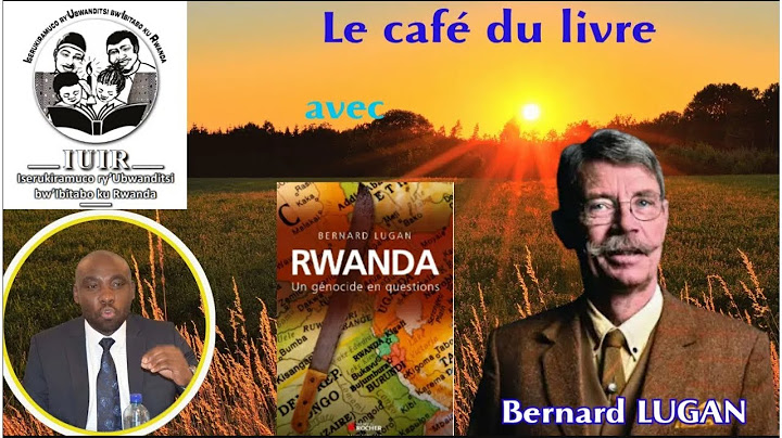 Rwanda: A Genocide in Question - Book Café with Bernard Lugan.