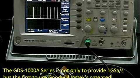 GDS-1000A series Fast Horizontal & Search function