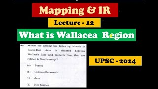 L12 - Mapping for UPSC | PYQ - Geo scientist 2024 exam | Based on UPSC's Repeated Themes | UPSC 2024