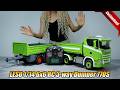 LESU 770S 1/14 6x6 RC Hydraulic Dumper Truck | 3-Way Remote Controlled Tipper
