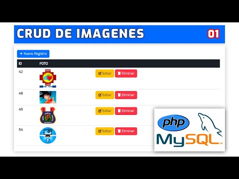 Introducción - Como Hacer un CRUD de IMAGENES en PHP y MySQL | parte 01