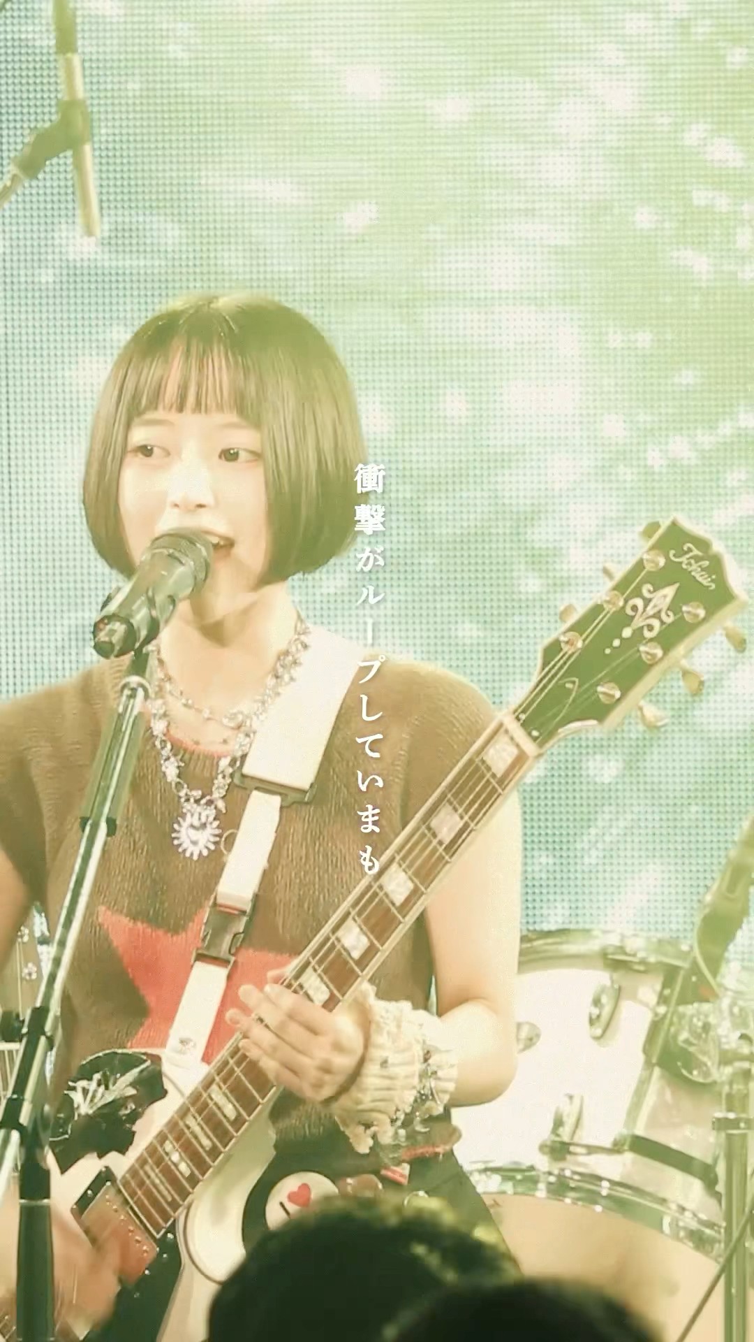 On stage media image