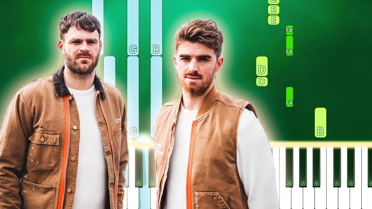 The Chainsmokers - Push My Luck (Piano Tutorial Easy) By MUSICHELP