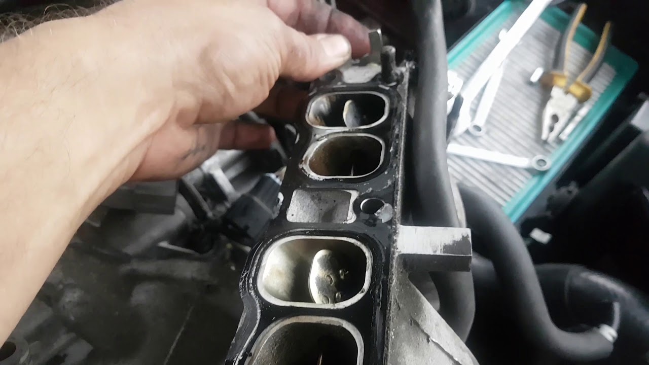 Мазда CX 7 вихревые заслонки - YouTube