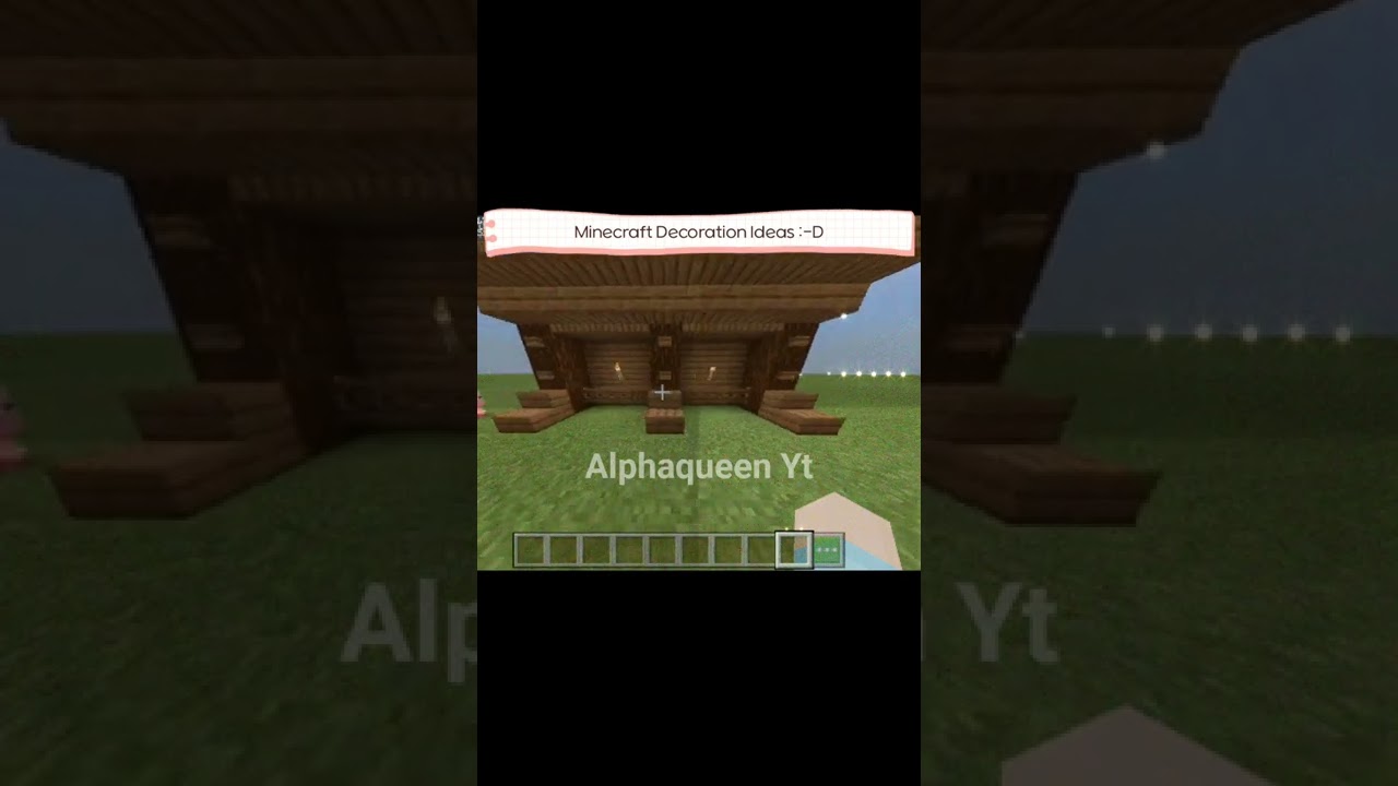 minecraft decoration ideas 