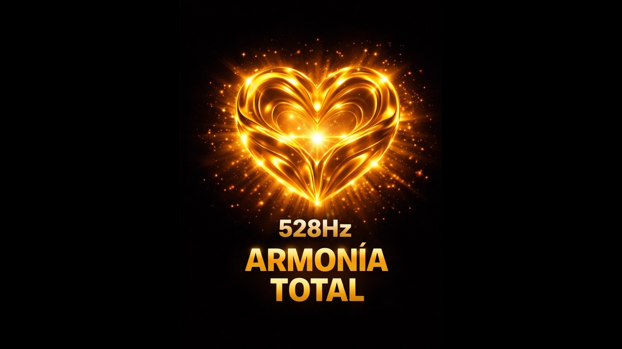 528Hz | Música Relajante para Paz Interior y Calma Profunda | Visual Suave (8 Horas) [DÍA]