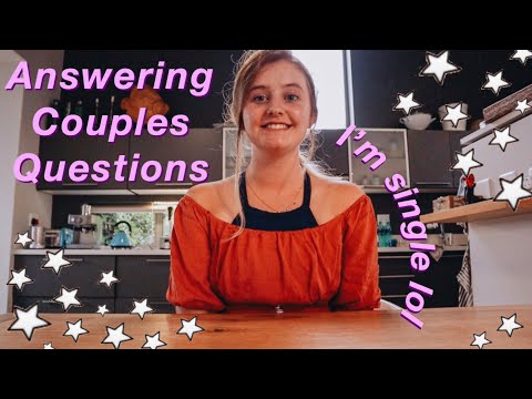 Baking Valentine's Day cupcakes and answering couples questions (I'm single...)