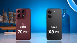 Motorola Edge 70 Pro Plus Vs Poco X8 Pro– Full Comparison!