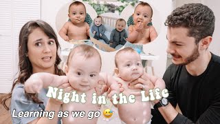 A TWIN Night in the Life | Night Time Routine with TWINS