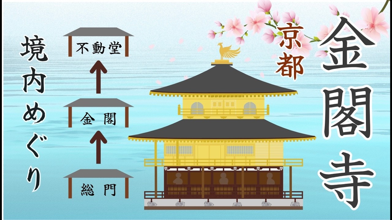 マップで古寺巡り | 金閣寺 | 京都 | Kinkaku-ji Temple | Slow Travel