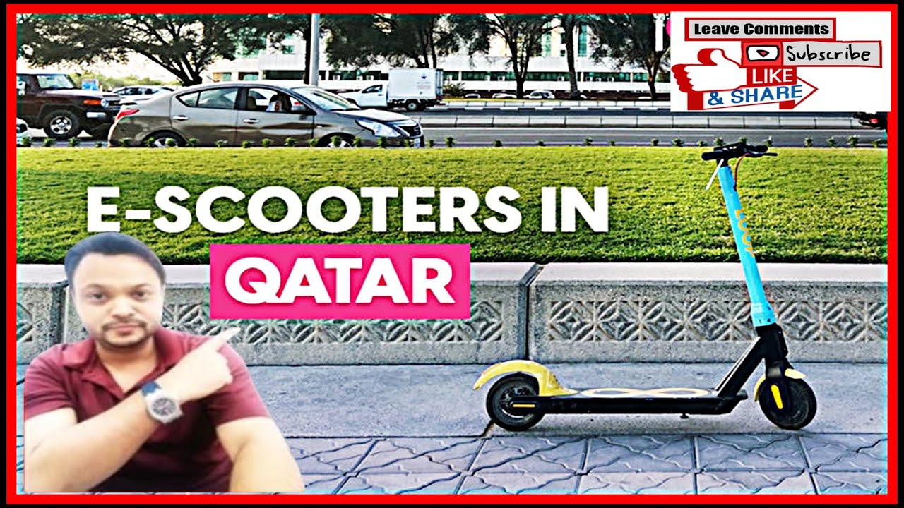 EScooter riding in Qatar at Aspire Park, Al Azizya YouTube