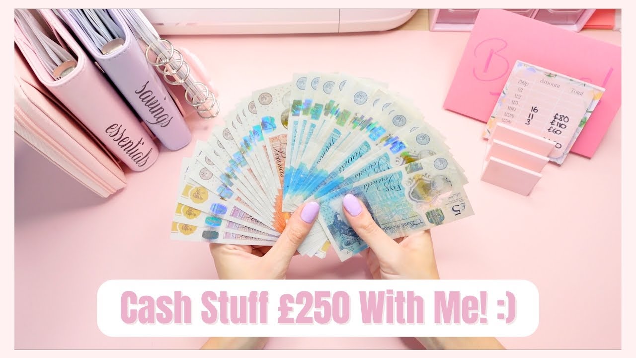 Cash Stuffing £250 (& BBMU Giveaway Winners Announced!) | Low Income Cash Budgeting | BudgetWithDee