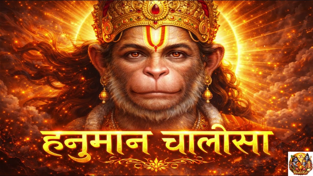 🙏🏻 शनिवार स्पेशल भजन | श्री हनुमान चालीसा 🌺🙏| Powerfull Hanuman Chalisa #hanuman #ram #mantra