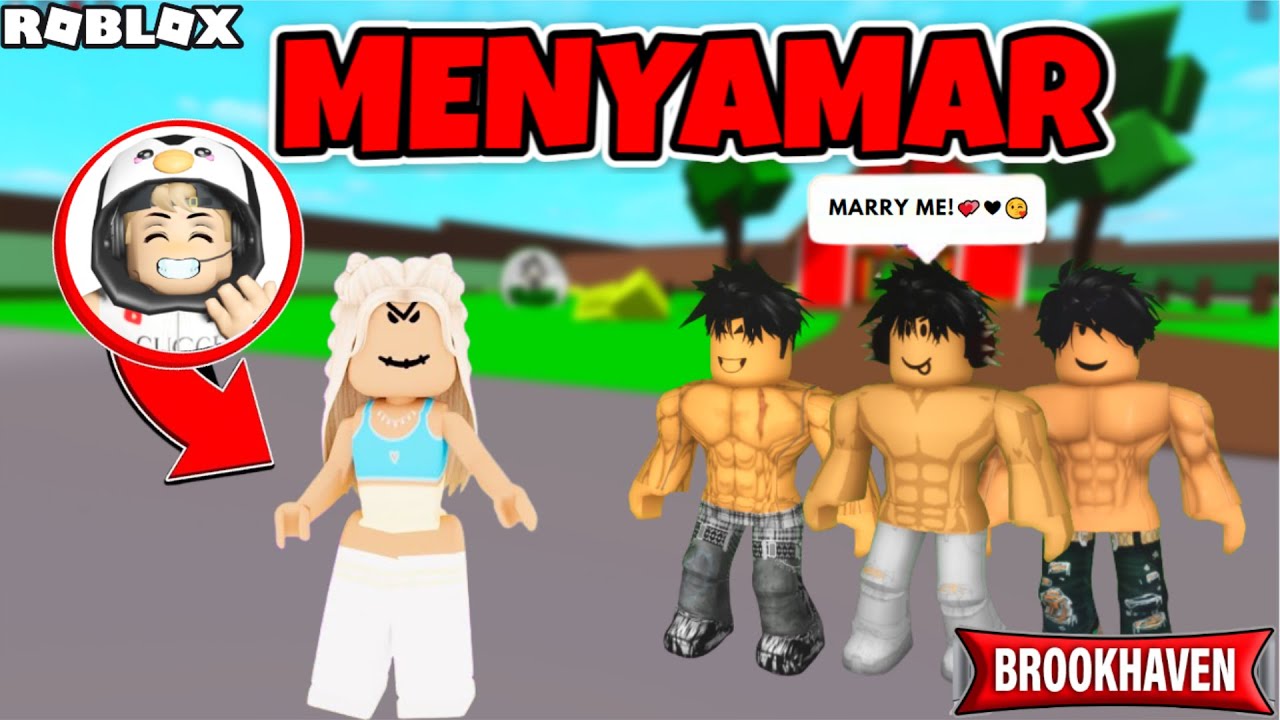 Sus Brookhaven Rp AKU MENYAMAR MENJADI YOUTUBER WANITA SUS DI Roblox Brookhaven 🏡RP DAN ...