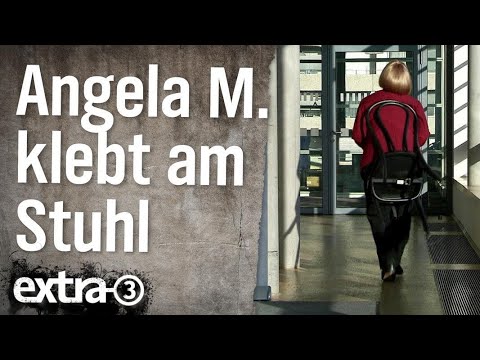 Angela M. klebt am Stuhl | extra 3 | NDR