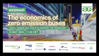 WEB EVENT - The economics of zero emission buses. Costs, trends and tools to support the transition