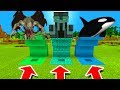 Minecraft PE : DO NOT CHOOSE THE WRONG HOLE! (Cthulhu, The Admin Boss & Orca)