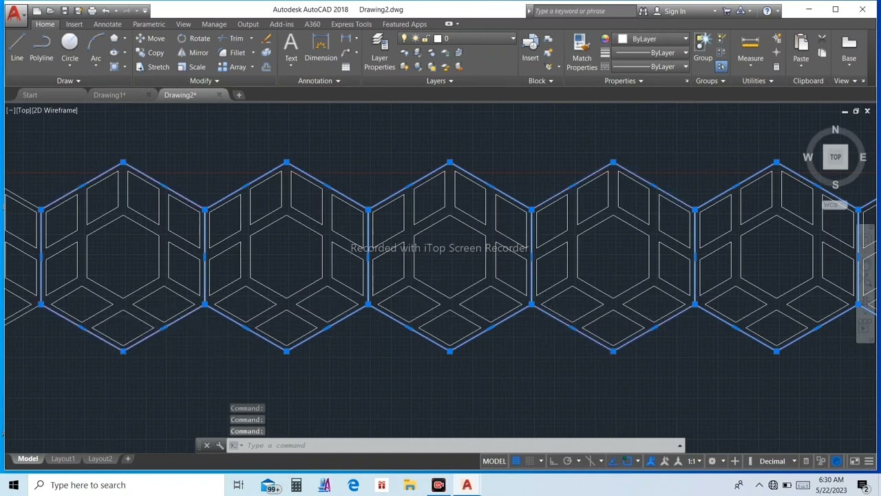 AutoCAD 2D Jali Create Design