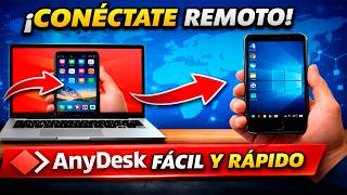 Cómo Conectarse a tu Teléfono desde la PC con AnyDesk (Control Remoto Fácil y Rápido)
