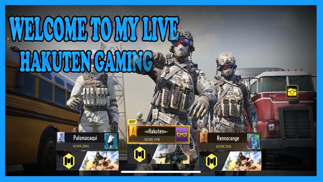 Check out my livestream playing Call of Duty | Hakuten Gaming