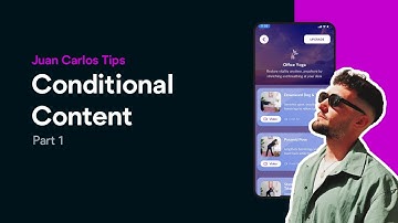 Dynamic Content & Conditional Visibility in Figma (Part 1) Bravo Studio App Builder