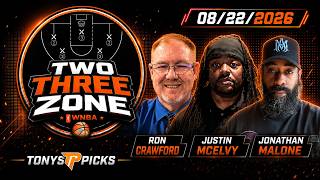 TWO-THREE ZONE | WNBA Picks, Saturday 8/22/26